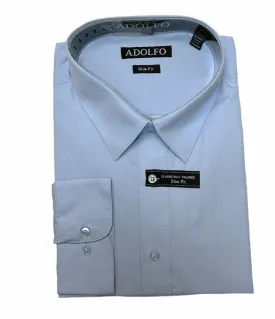 Adolfo Slim Fit Dress Shirt - Medium Blue