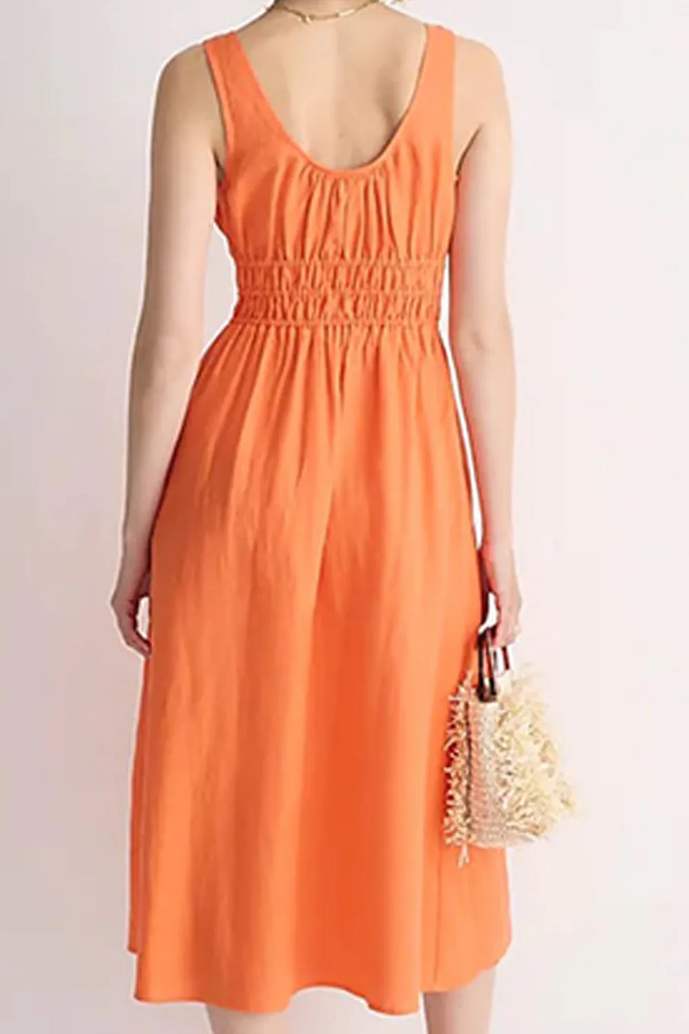 Agrinion Orange Dress