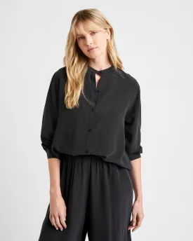 Alessandra Silk Button Down Shirt