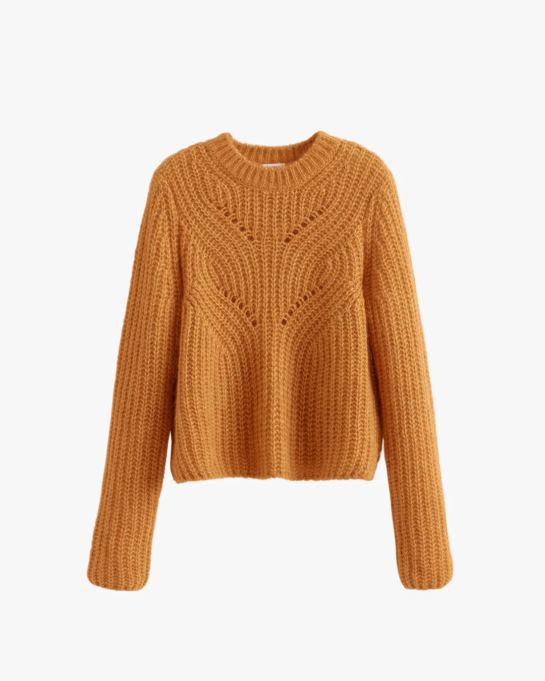 Alpaca Wool Crewneck Sweater