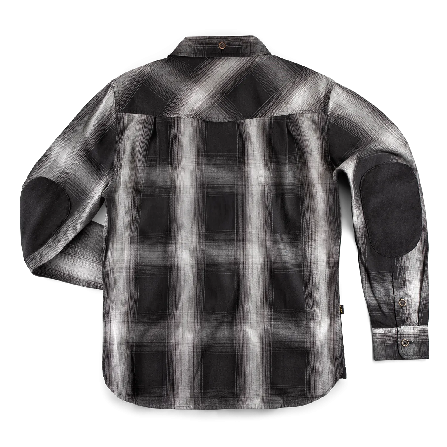 &SONS Slate Shirt Ombre Check