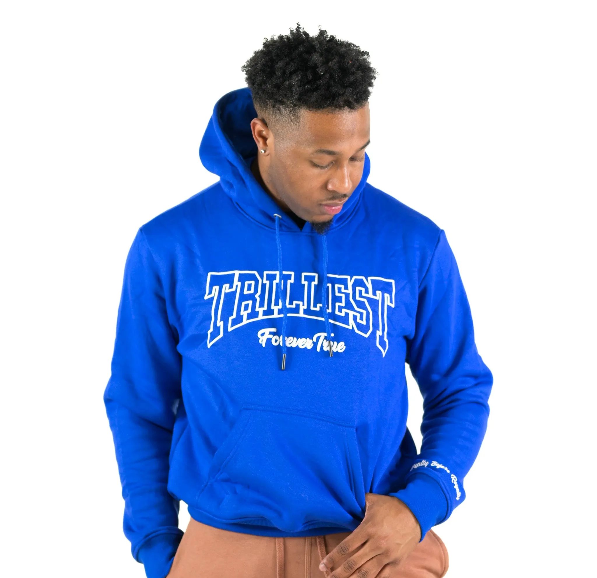 Arched Trillest Forever True Hoodie - Royal/White