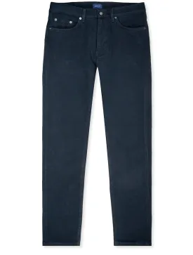 Arley Regular Fit Soft Twill Jeans Navy