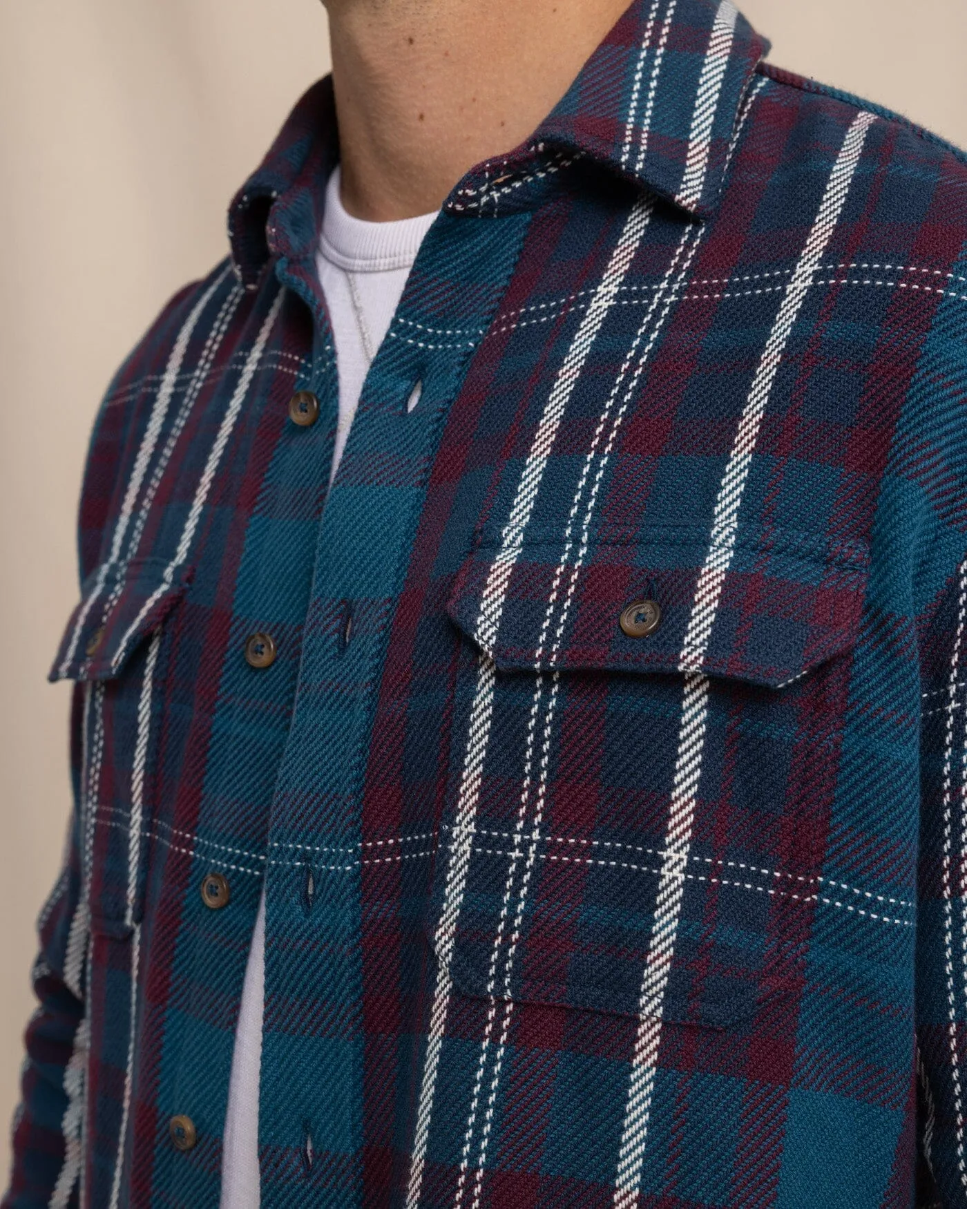 Beachwood Plaid Twill Long Sleeve Shirt