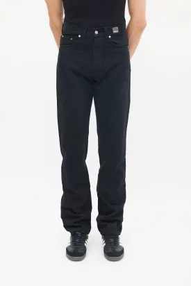 Black Straight Leg Jeans