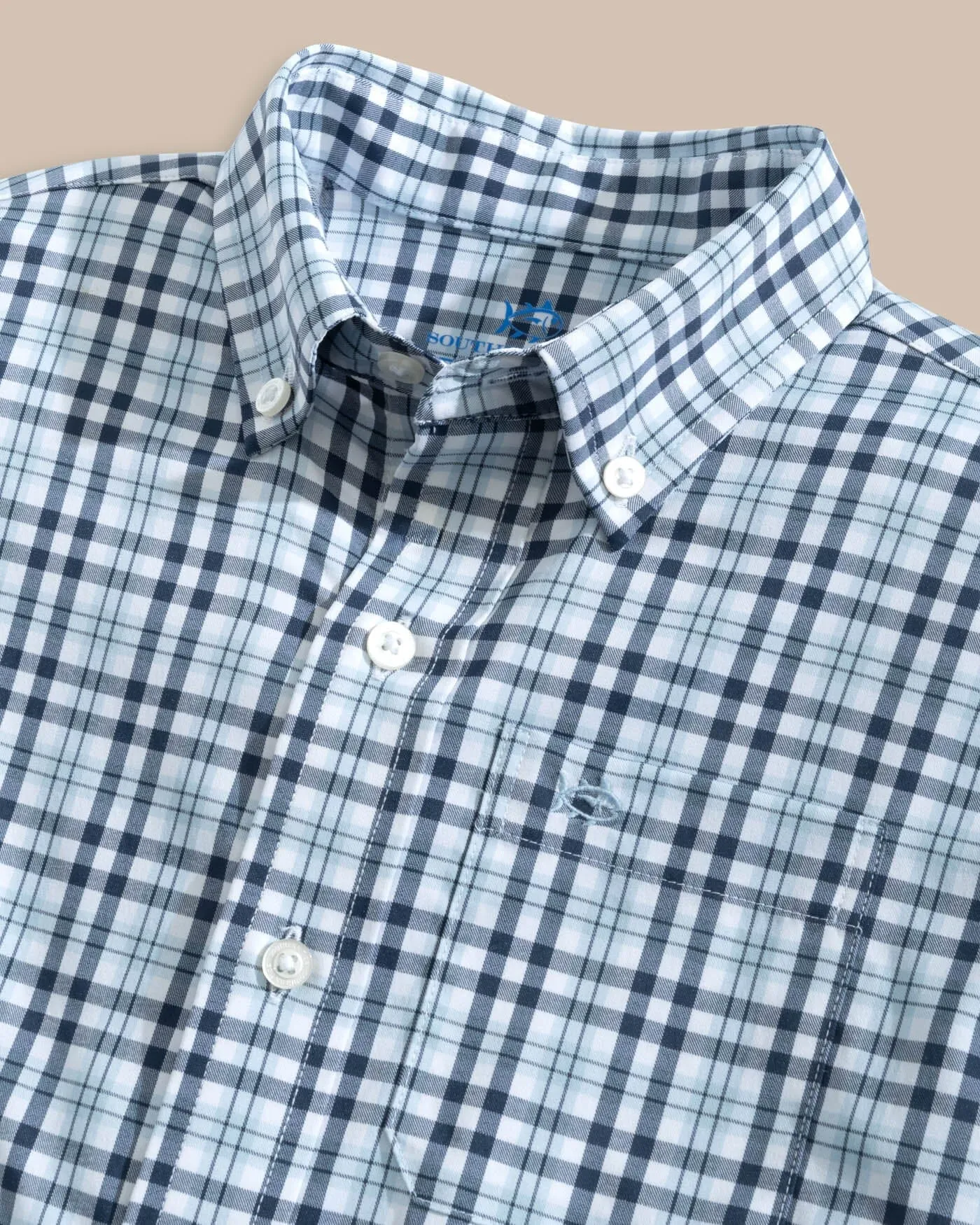 Boys Intercoastal Haywood Plaid Sport Shirt