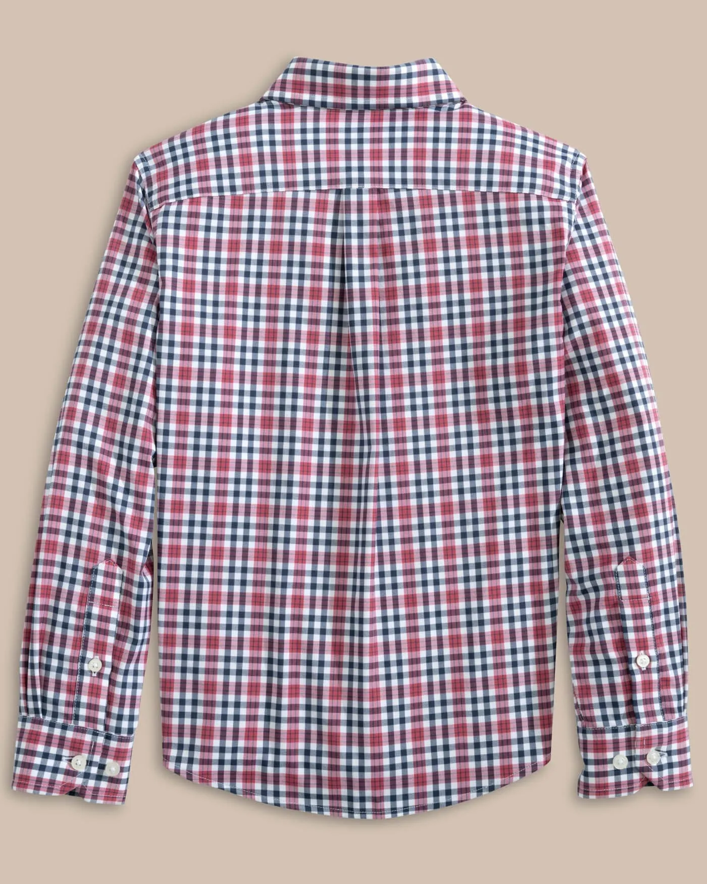 Boys Intercoastal Haywood Plaid Sport Shirt