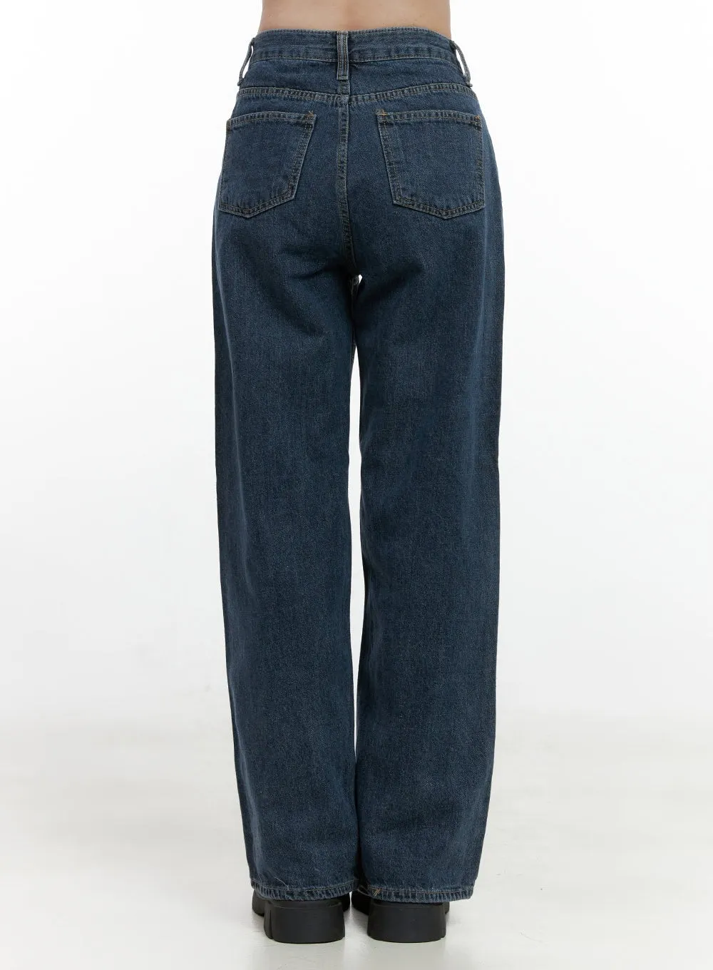 Calla Straight-Leg Jeans ON408