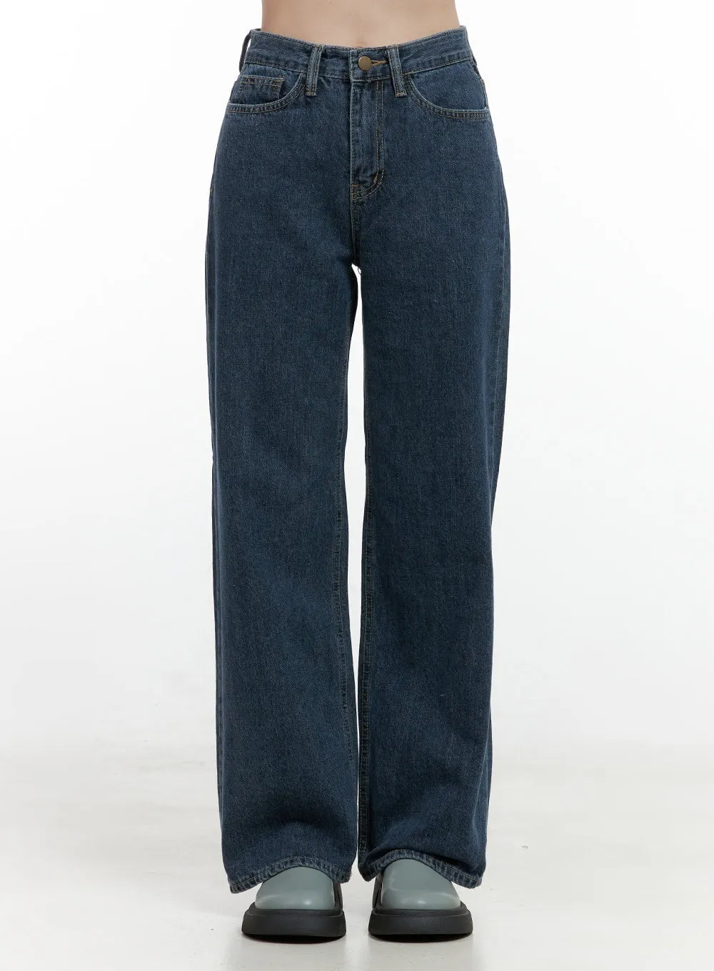 Calla Straight-Leg Jeans ON408