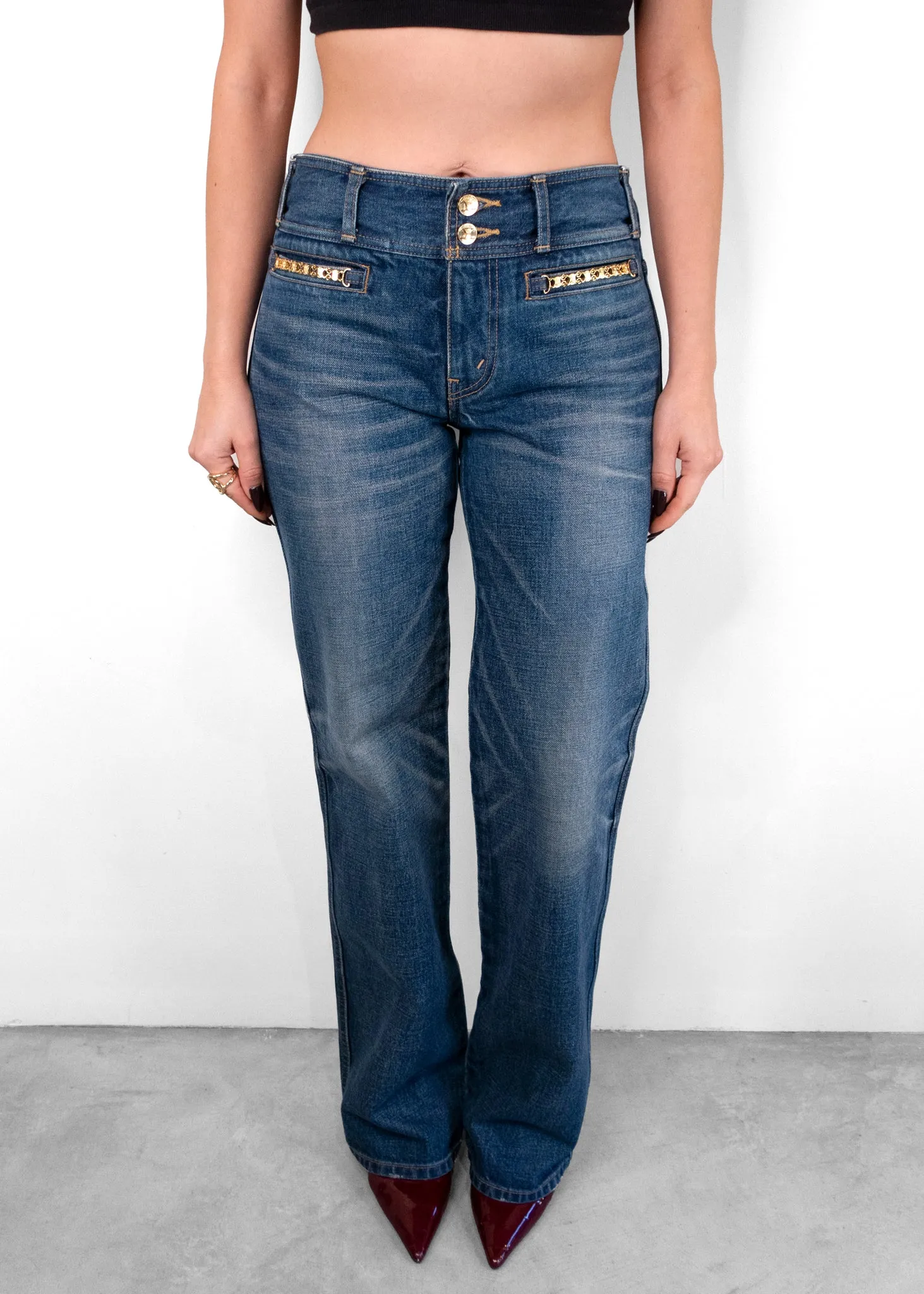 Celine Straight Leg Jeans