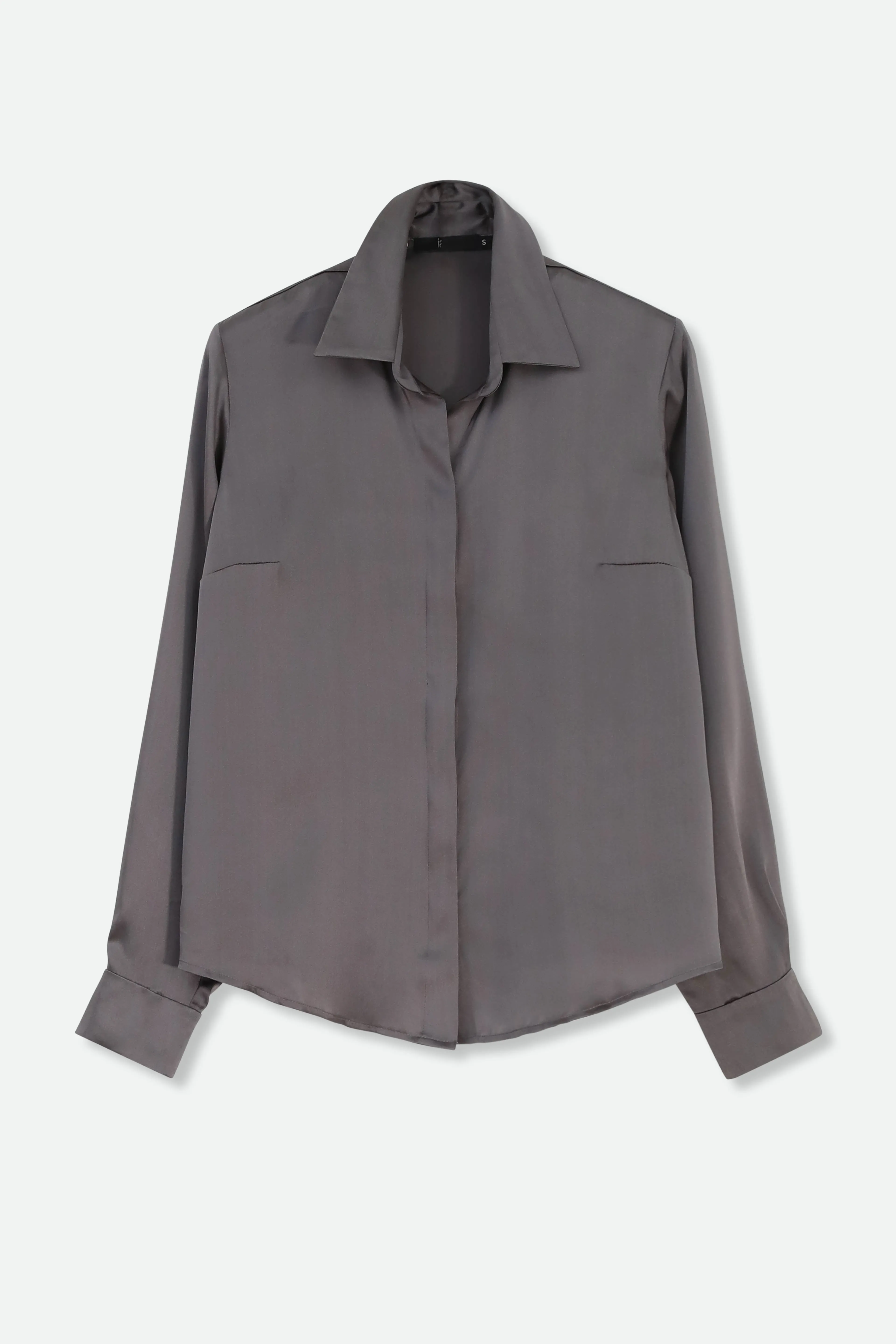 CIELO BLOUSE IN SILK CHARMEUSE