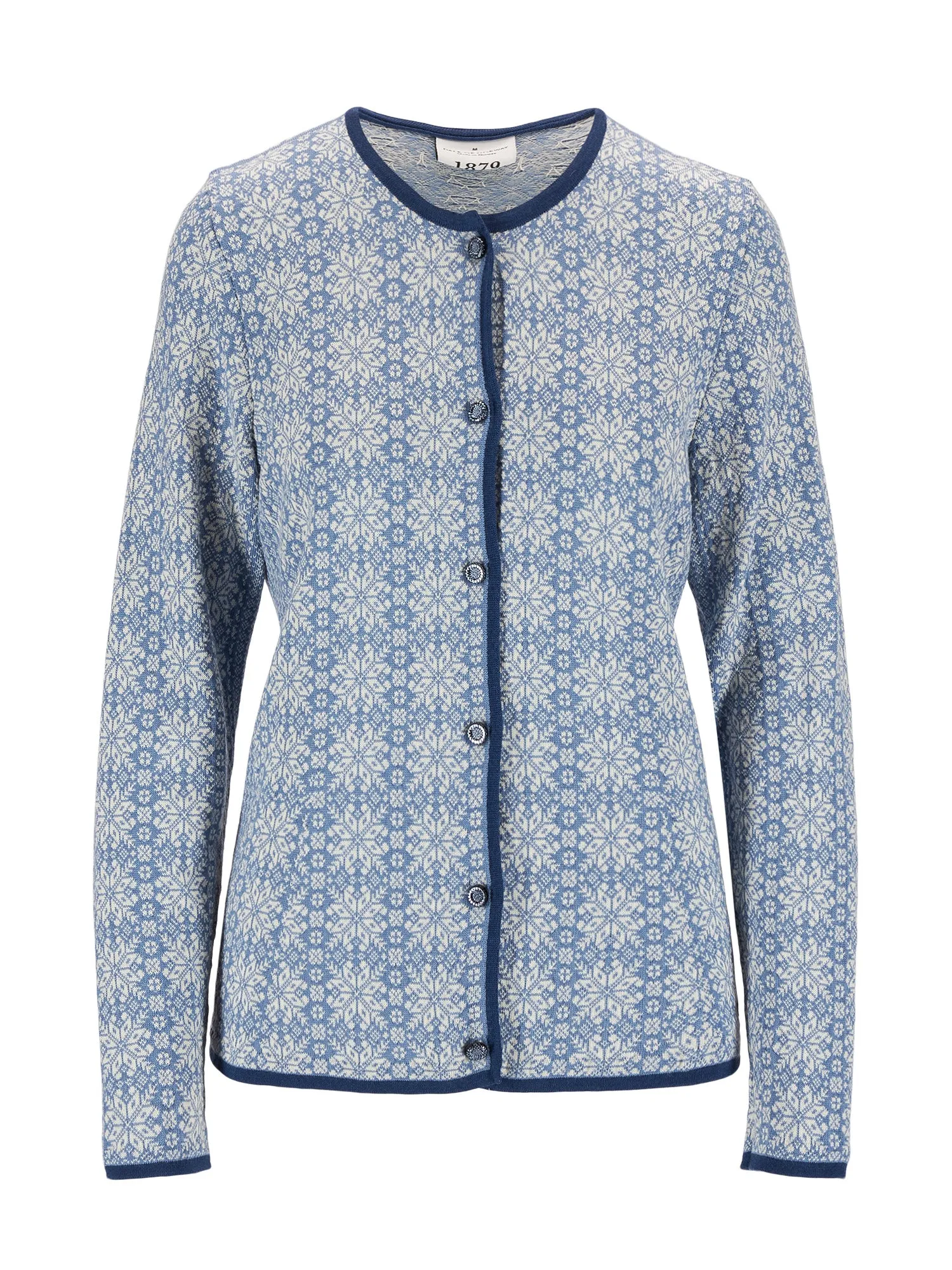 Dale of Norway - Othelie Feminine Jacket - Blueshadow/Off-White