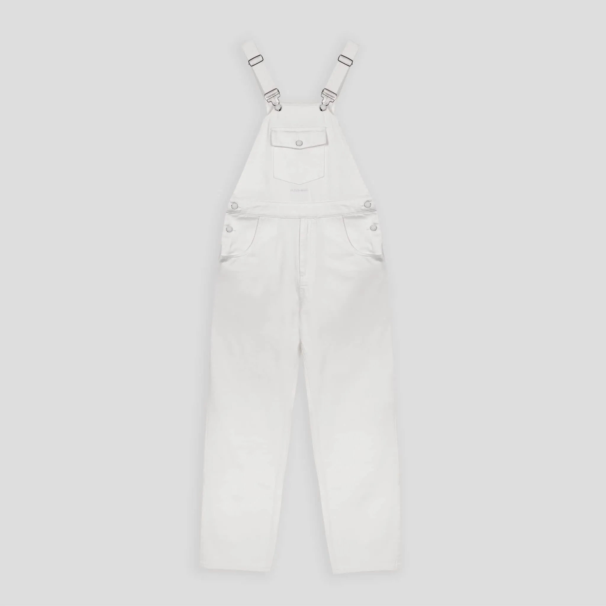 Denim Bib & Brace Dungaree Ivory