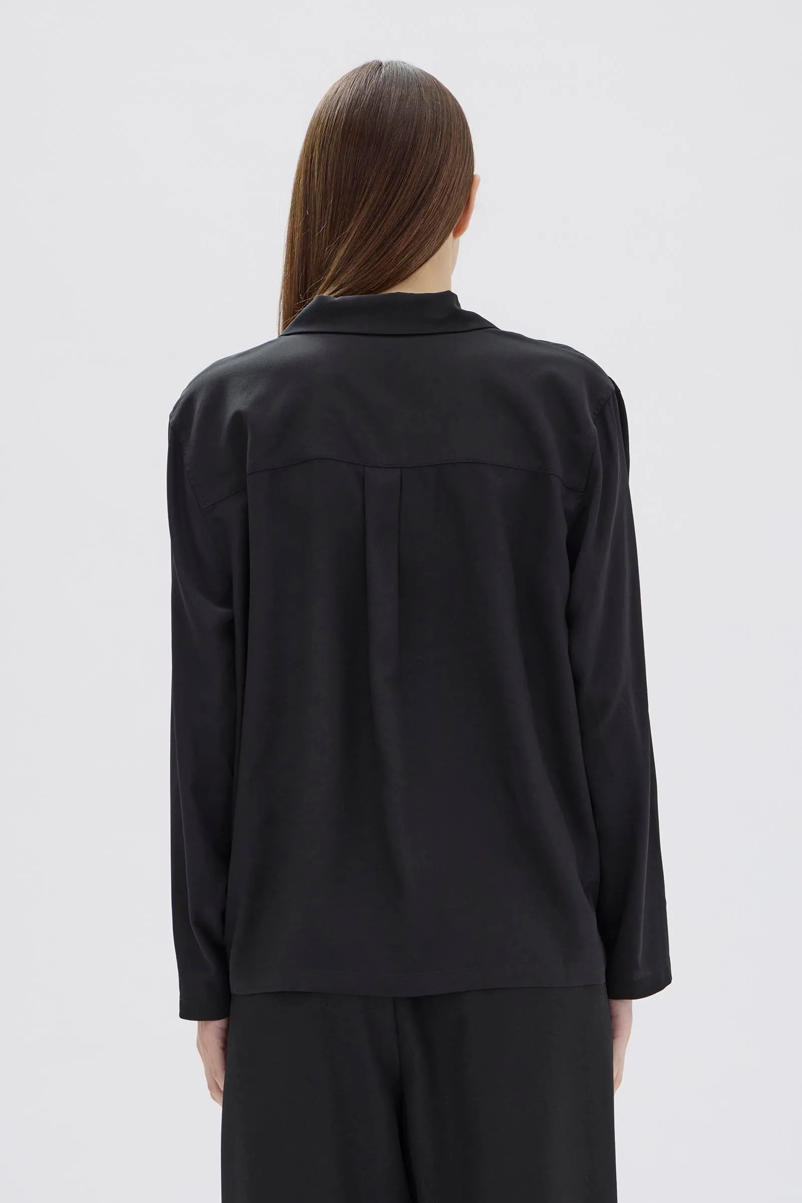 Essie Silk Long Sleeve Shirt