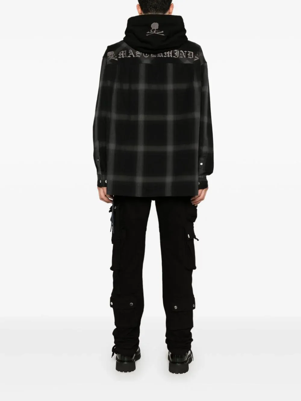 Hooded Plaid Shirt