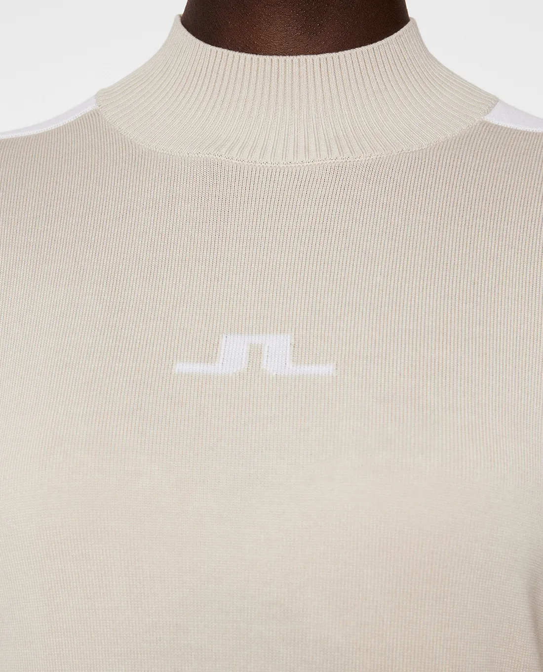 J.Lindeberg Adia Knitted Merino Sweater Moonbeam