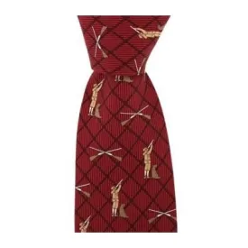 John Norris Man, Dog and Gun Country Silk Tie