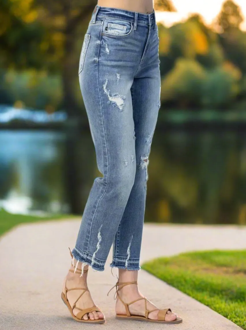 JUDY BLUE - HALLIE JEANS