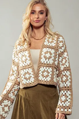 Lily Pad Patchwork Cardigan