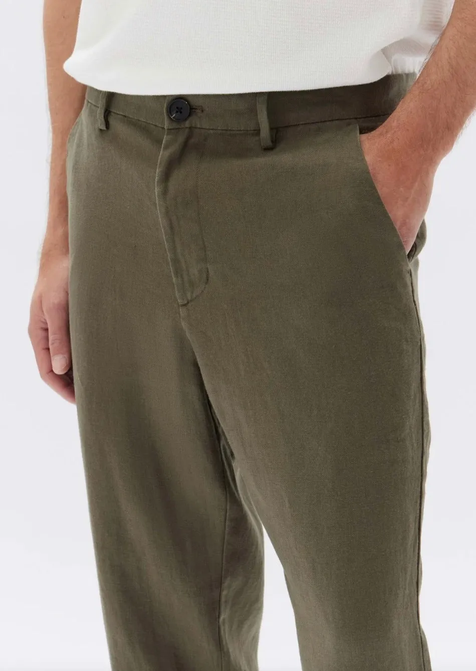 Locke Pants Dark Olive