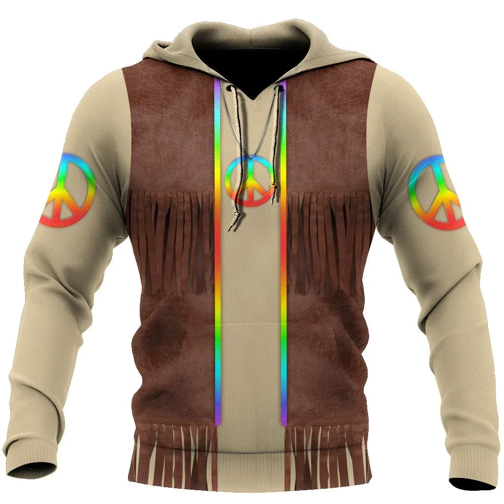 Loving Hippie Soul Hoodie 3D Full Print, Hippie Hoodie For Men And Women