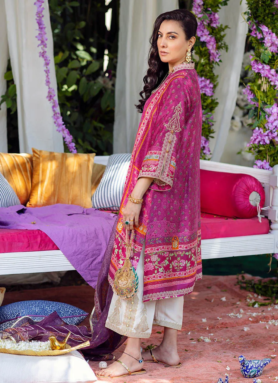 Luxury Pret - Ruhi Shirt And Dupatta