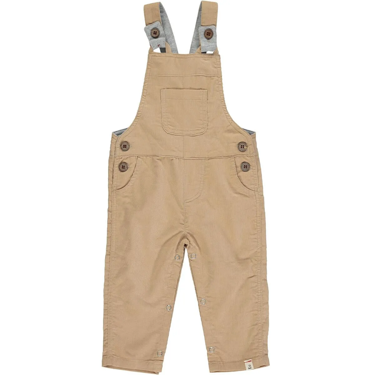 Me & Henry Jellico Cord Overalls - Stone