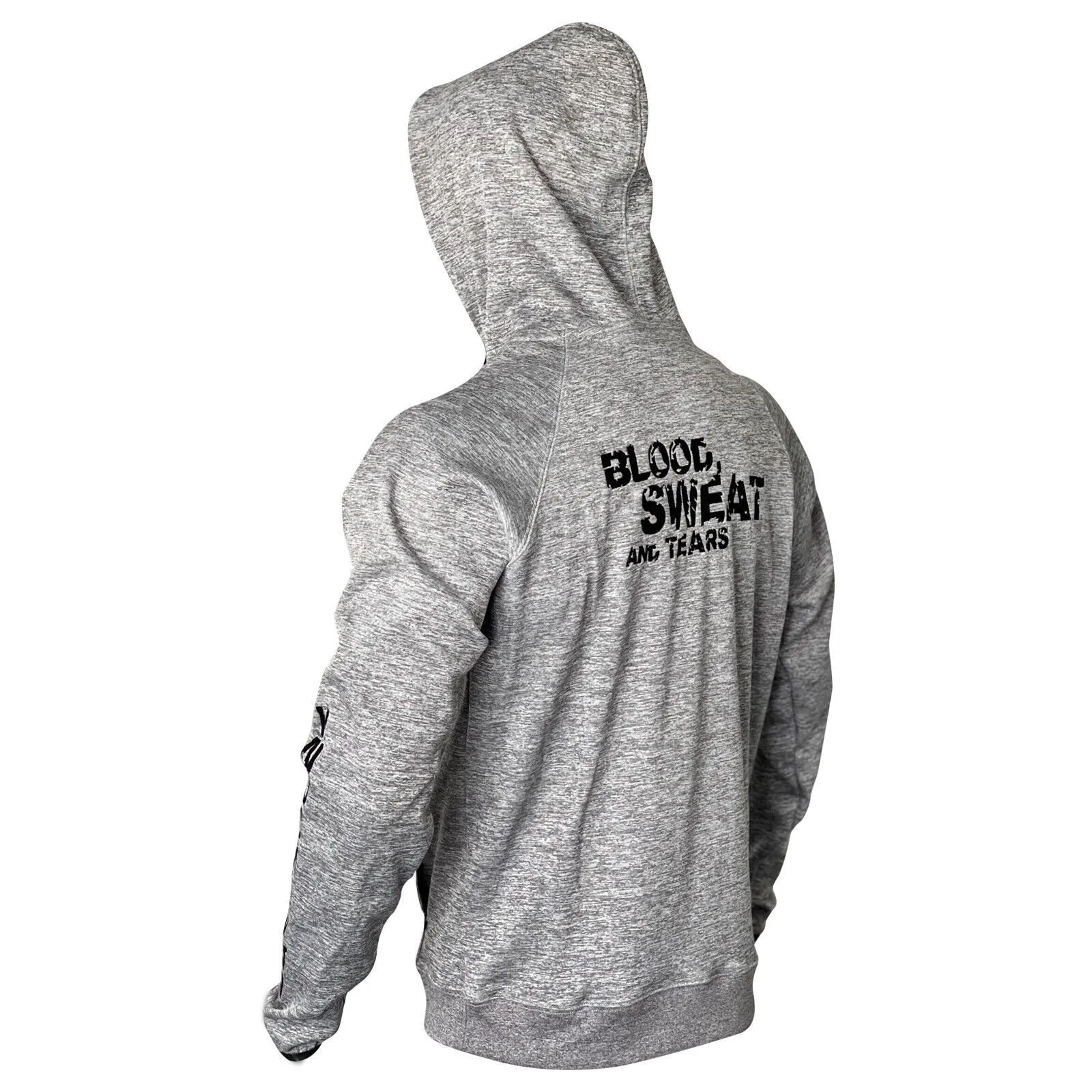 MEN SPARTAN PULLOVER HOODIE GREY COLOR