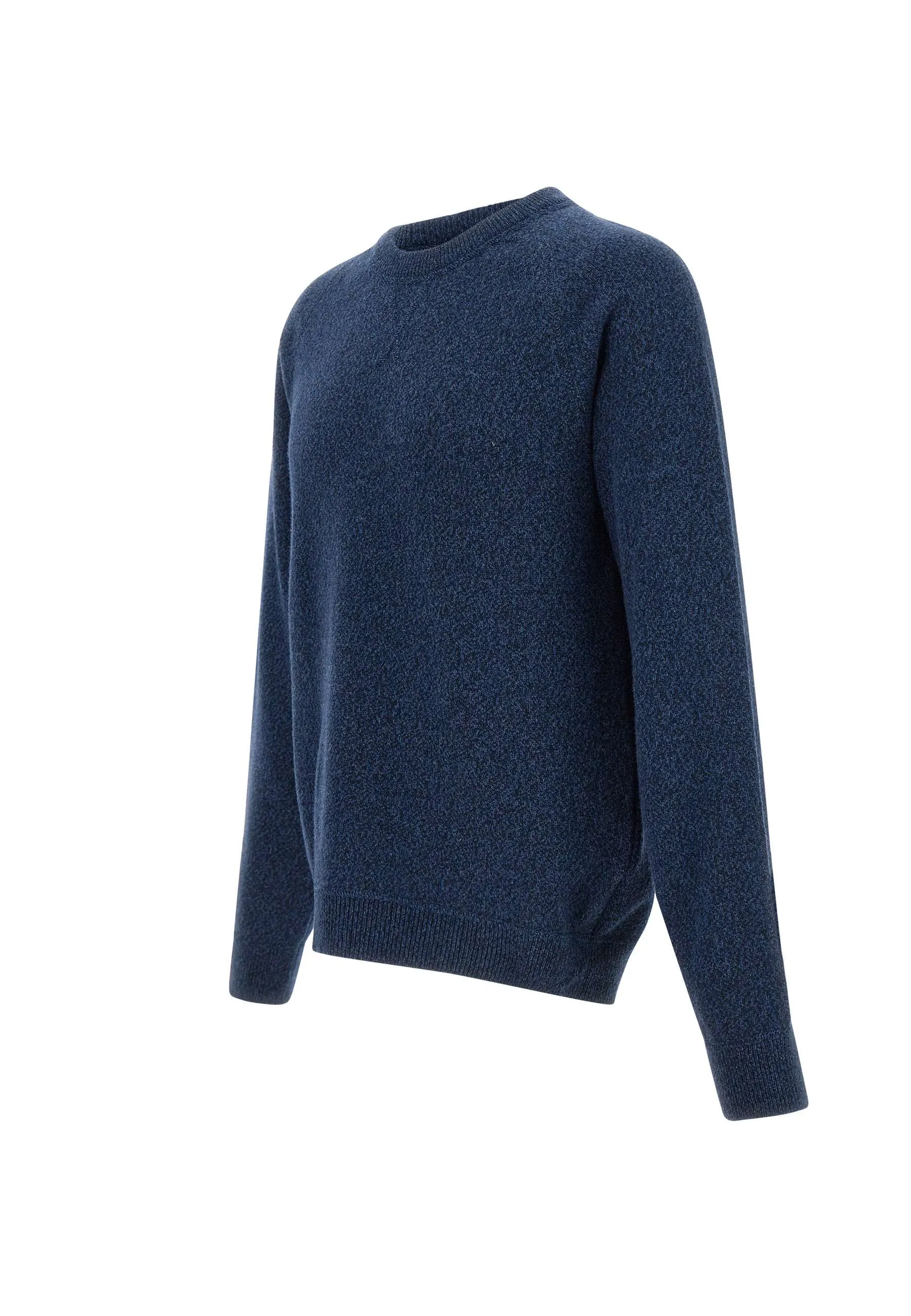 Men's Indigo Blue Merino Sweater