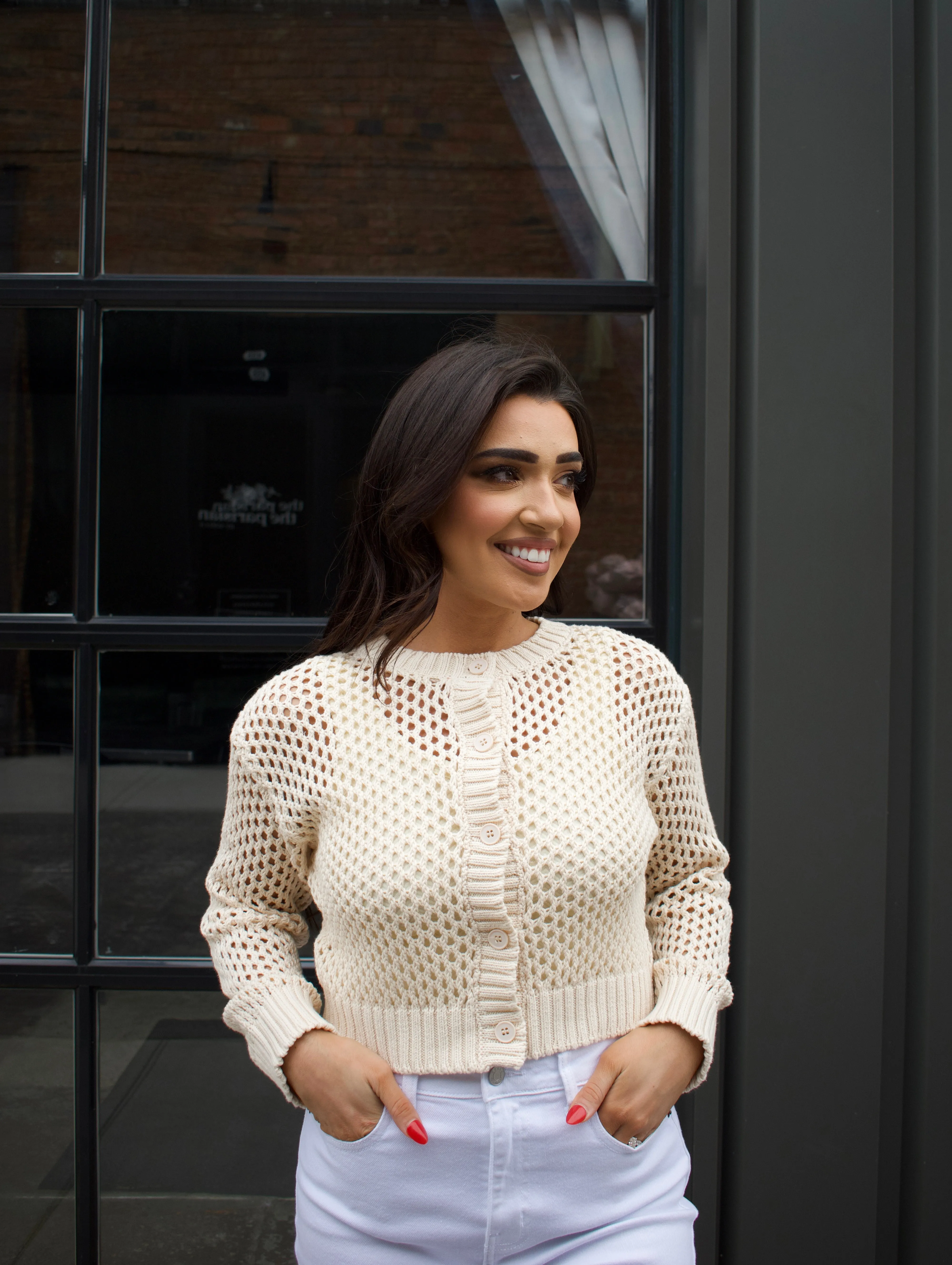 Meyer Crochet Cardigan