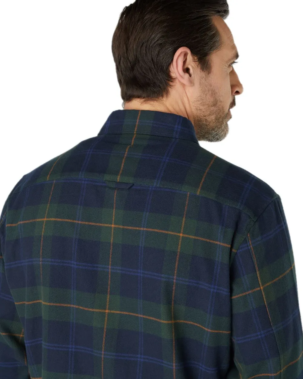 Musto Mens Long Sleeve Plaid Shirts