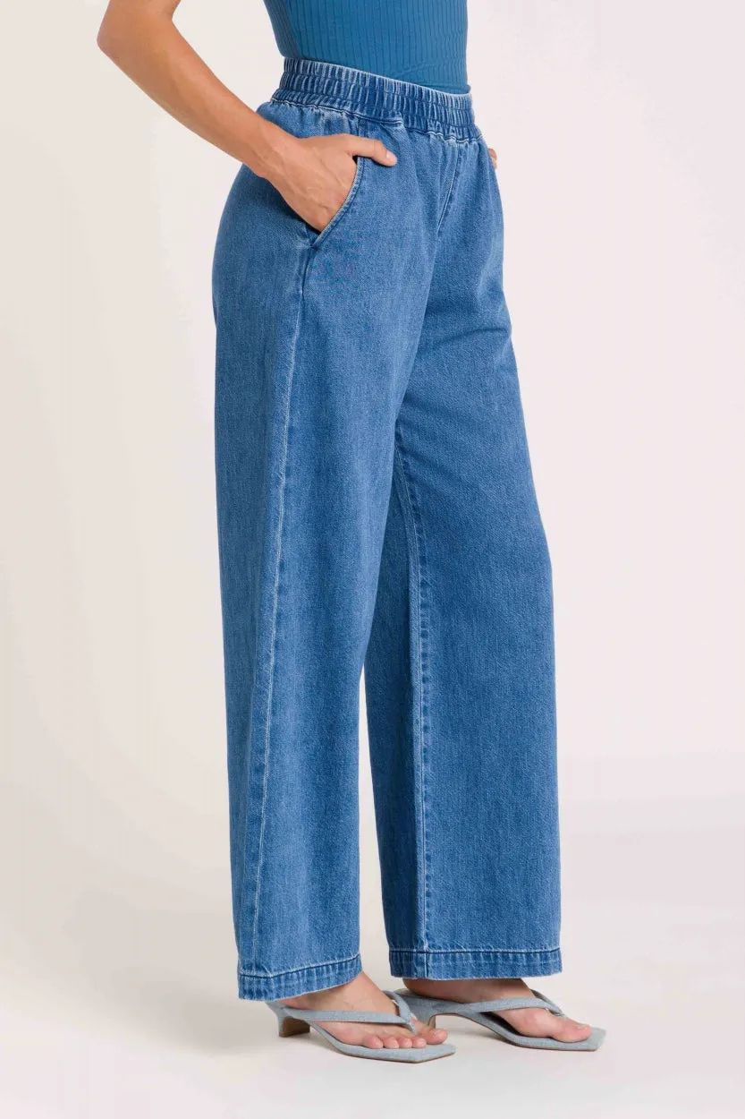 Noriko Pants Quennell Mid Used Blue