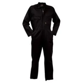 Overalls (100% Cotton) - Black  - COZCO