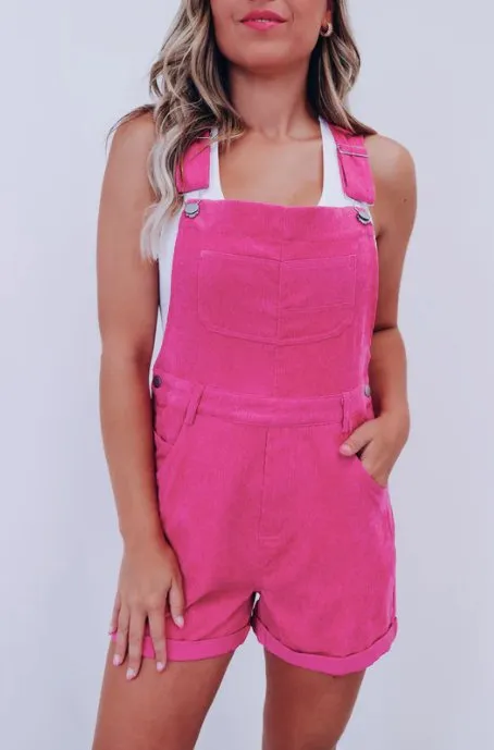 Pink Overalls