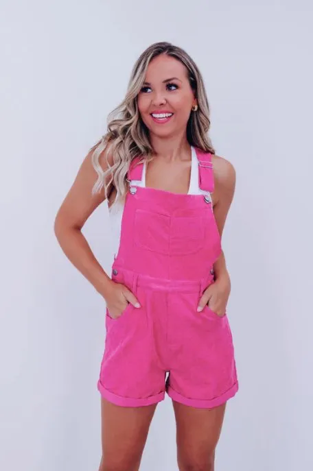 Pink Overalls