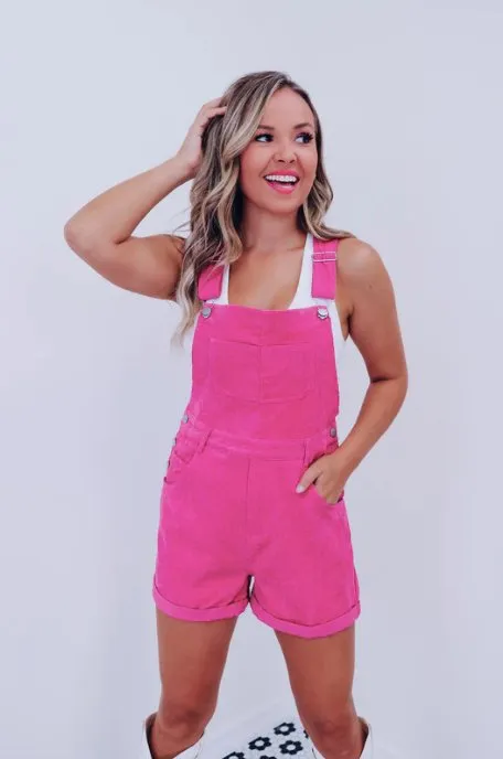 Pink Overalls