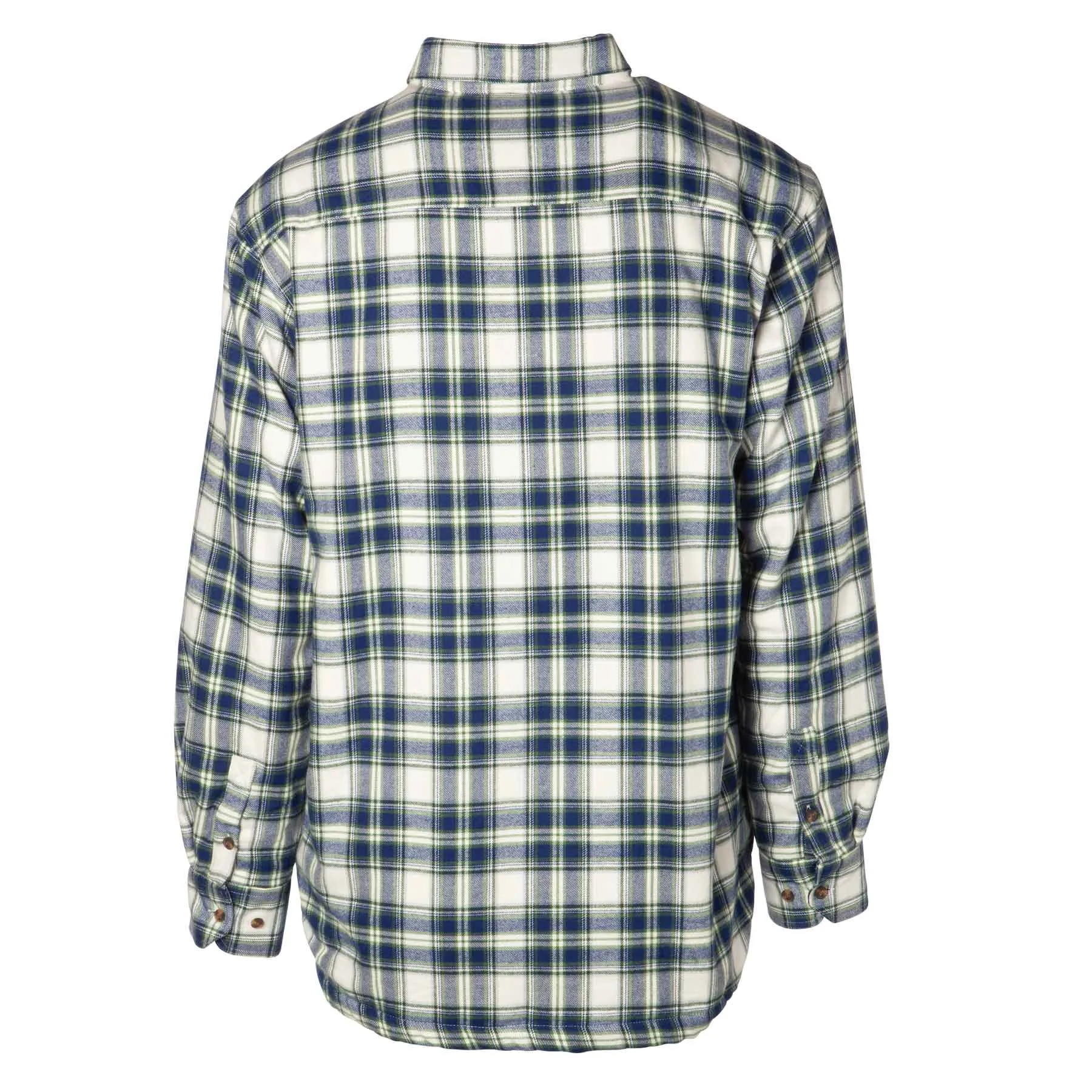 Plaid Fleece Lined Shirt