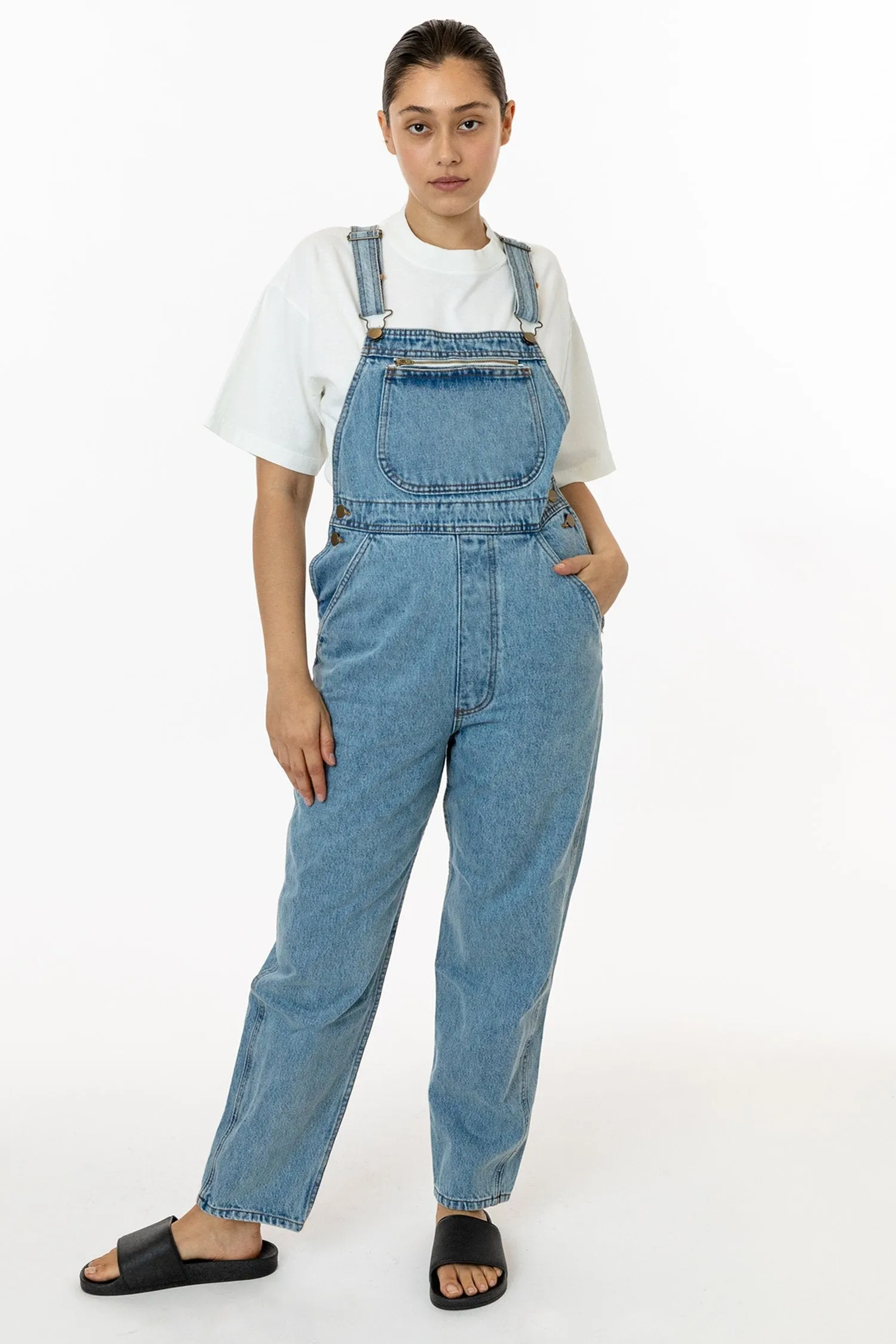 RDNU07 Mix - Unisex 14 oz. Denim Overall