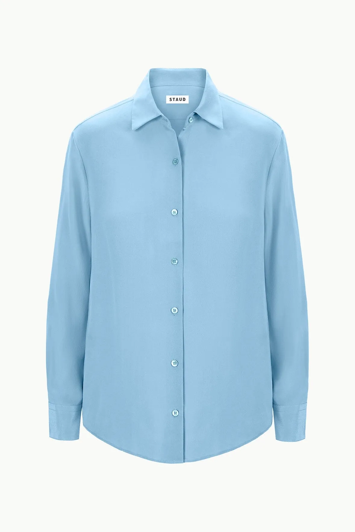 ROXBURY SILK SHIRT | SLATE BLUE