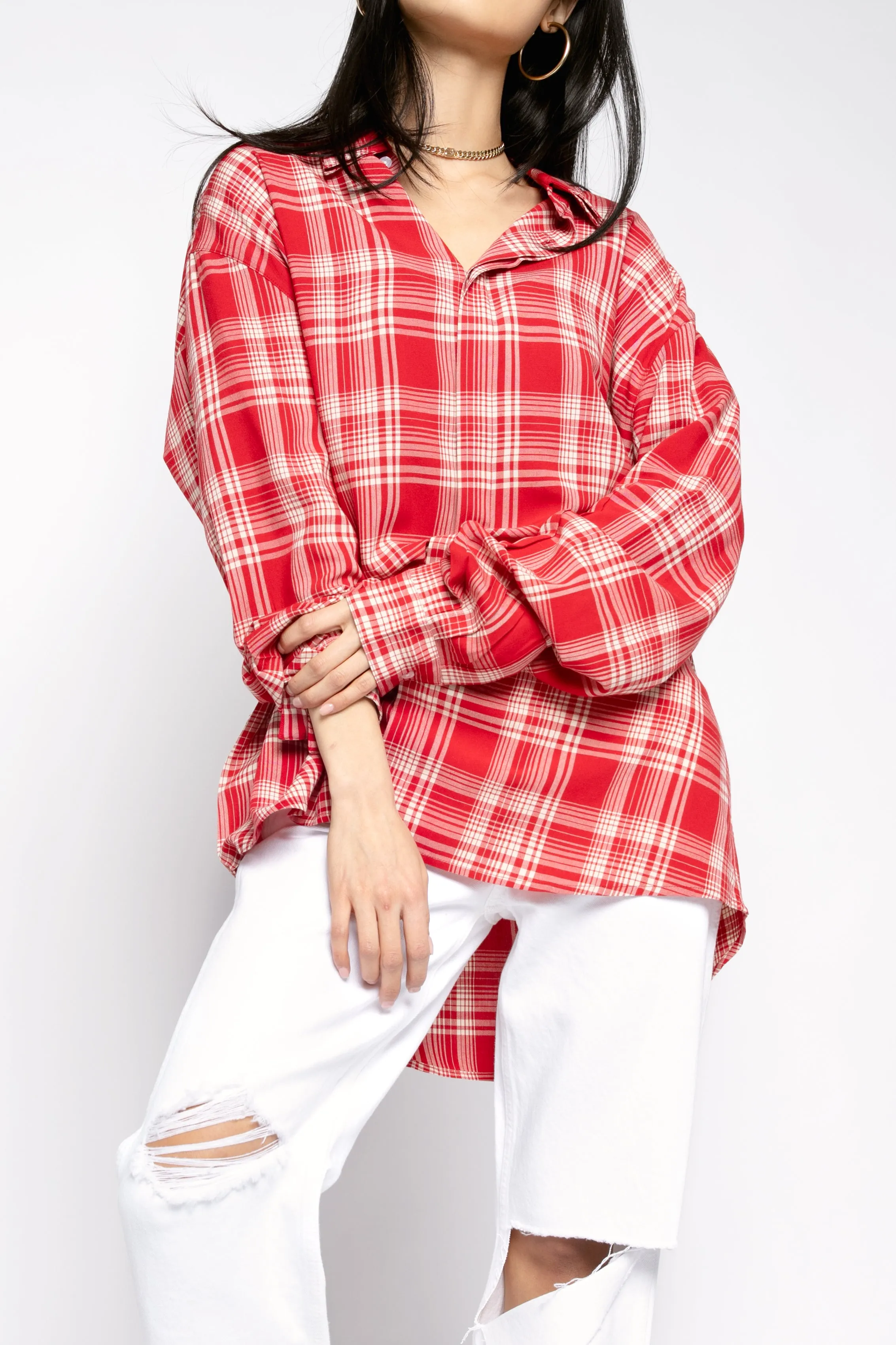 Sierra Shirt in Red Plaid