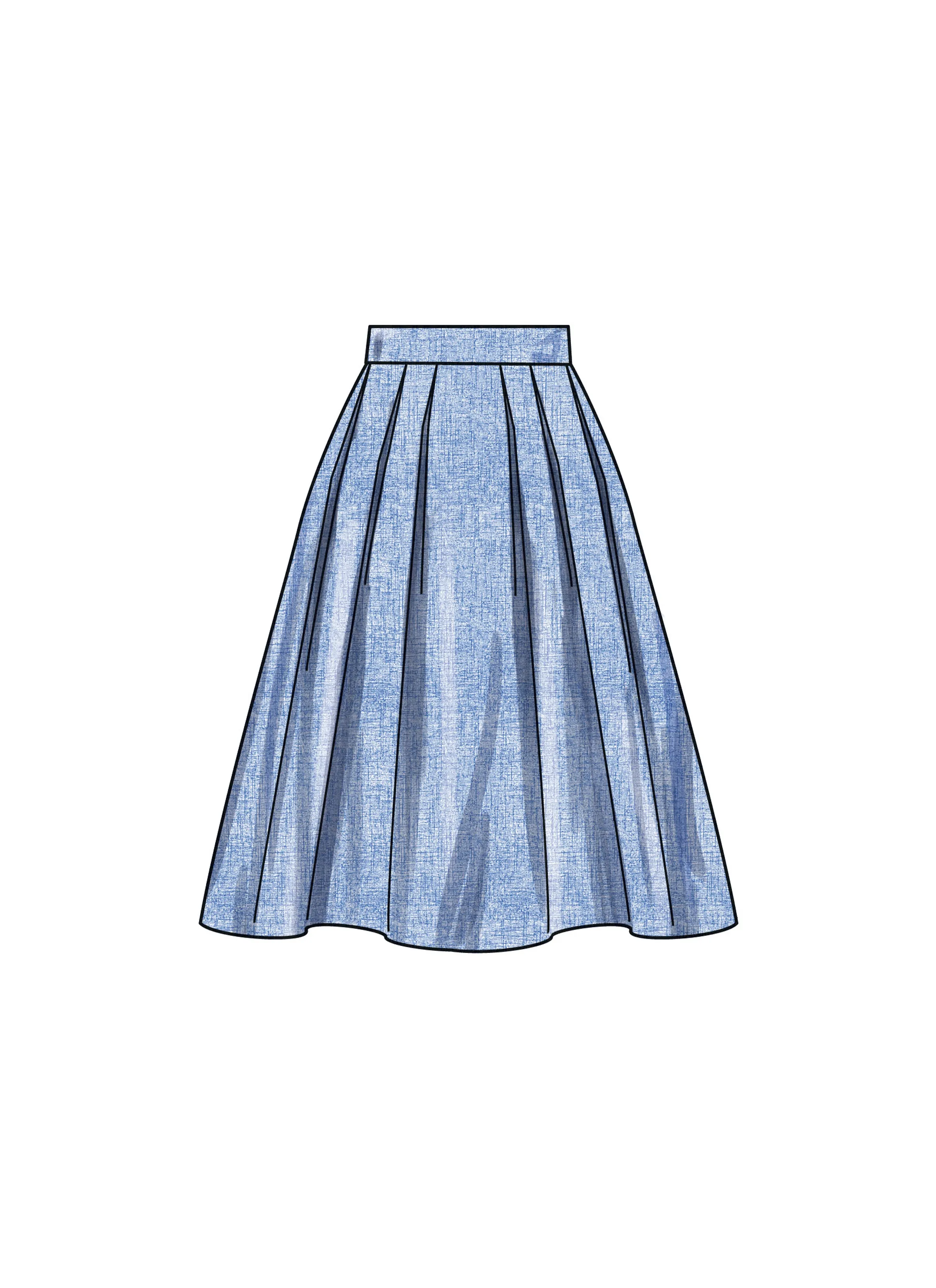 Simplicity Sewing Pattern S9712 WOMEN'S SKIRTS