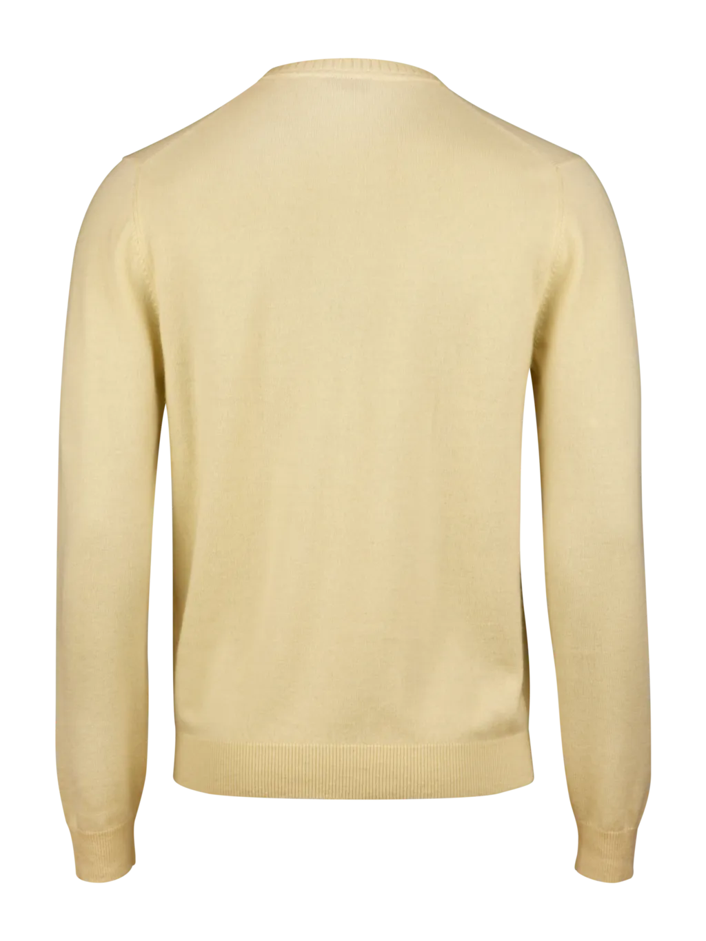 Stenströms Light yellow Cashmere Crew Neck