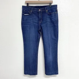 Straight Leg Crop Jeans