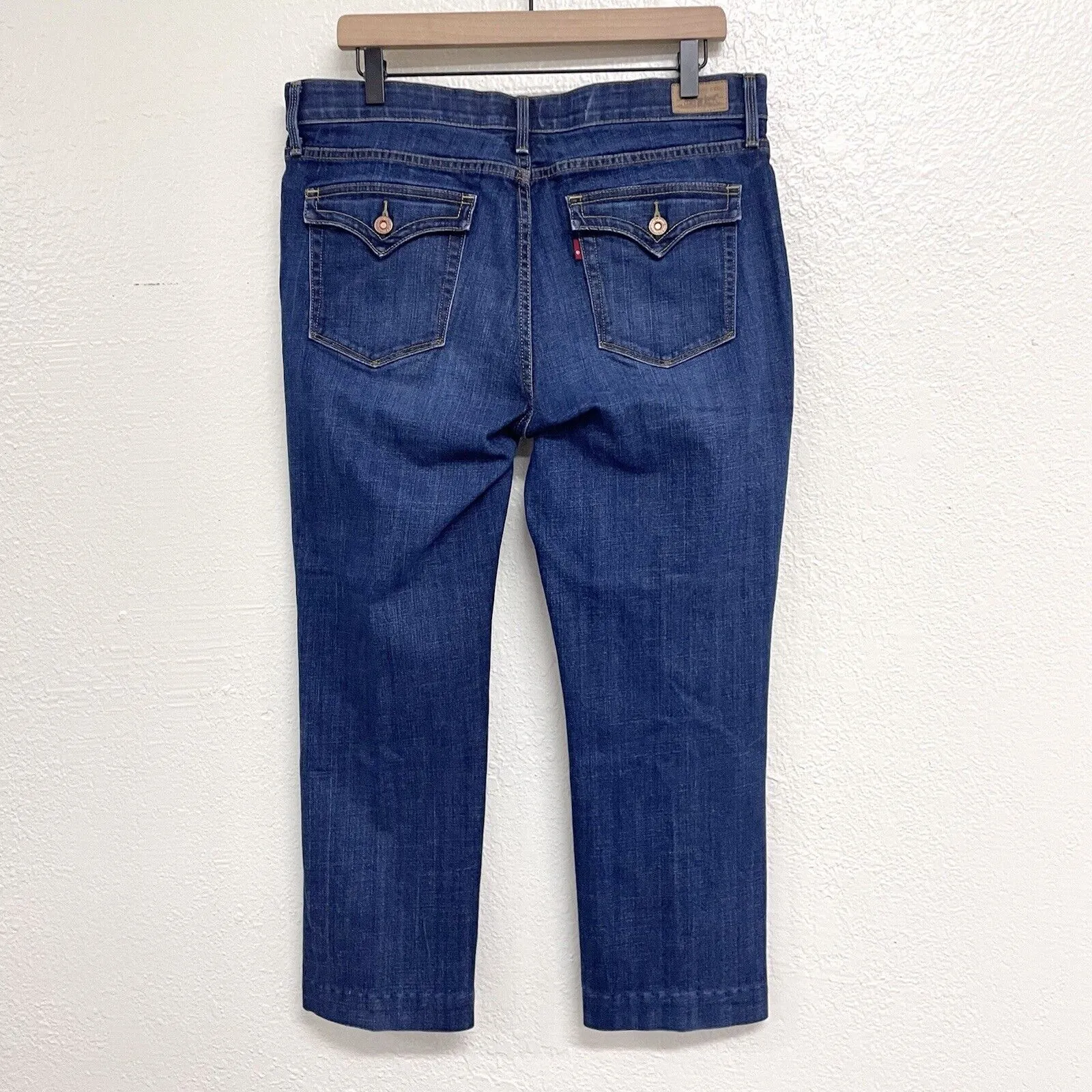 Straight Leg Crop Jeans