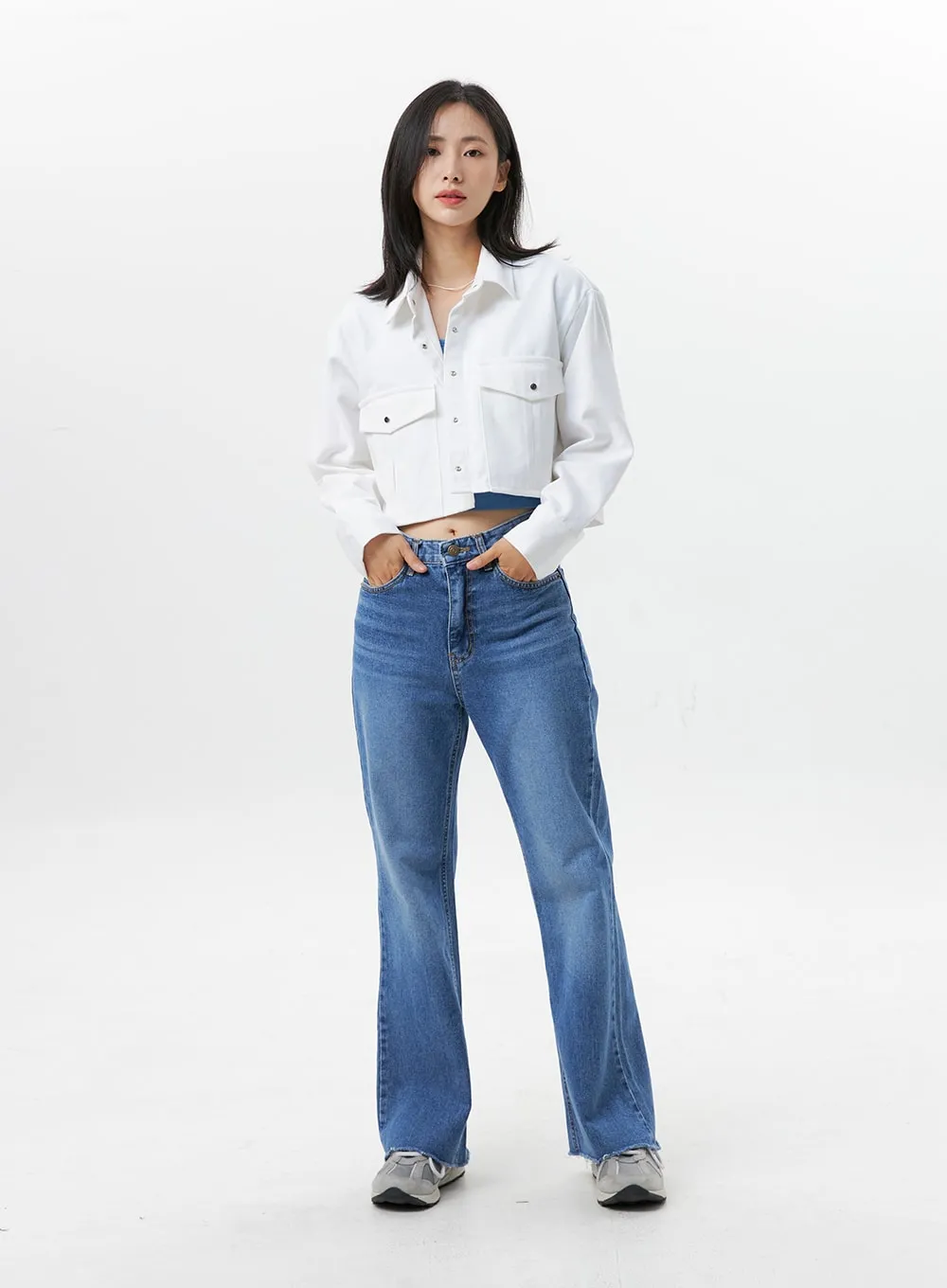 Straight-Leg Jeans OG318