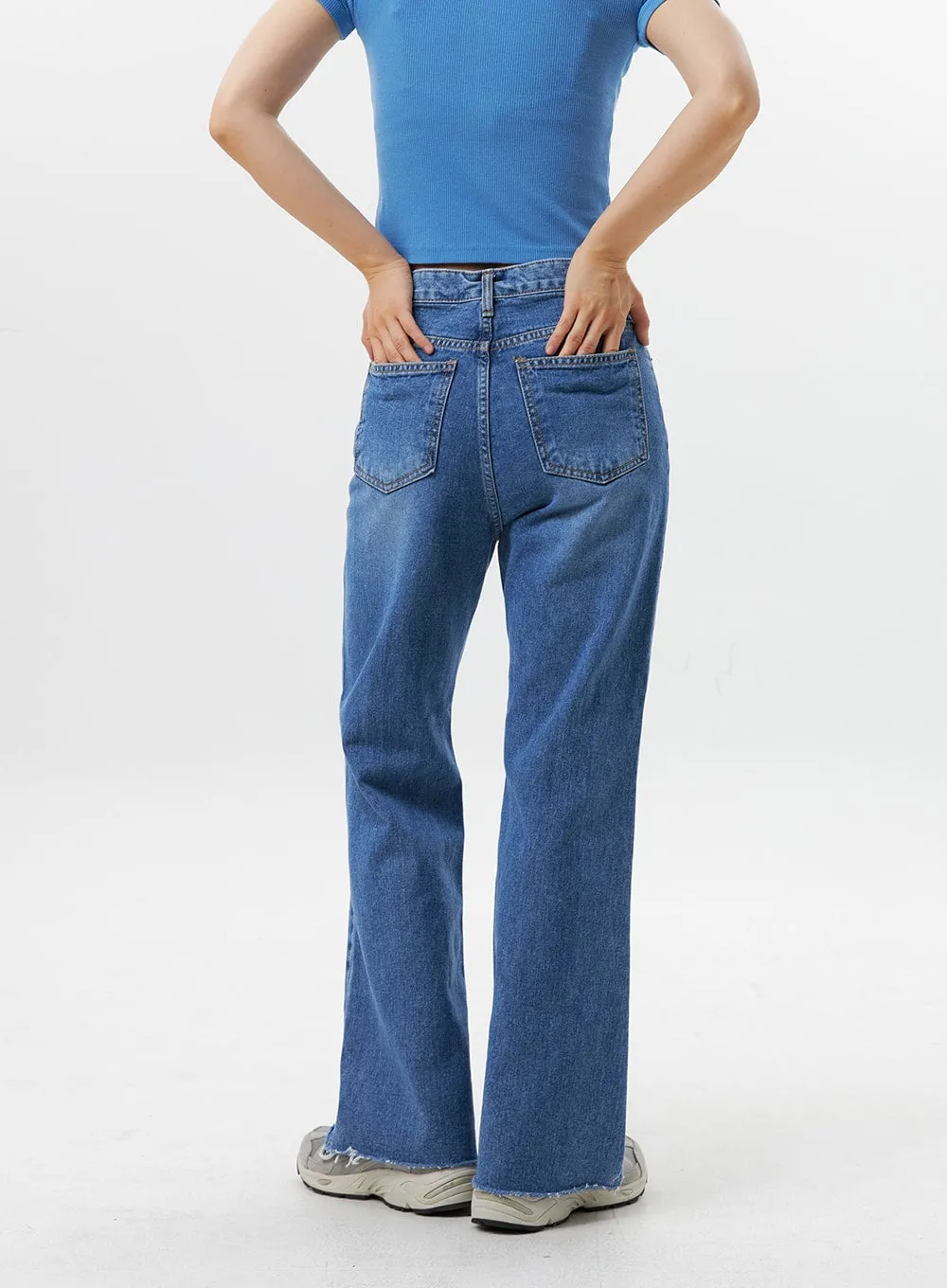 Straight-Leg Jeans OG318