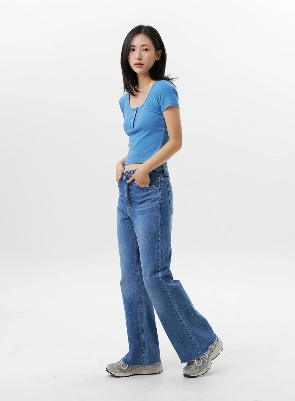 Straight-Leg Jeans OG318