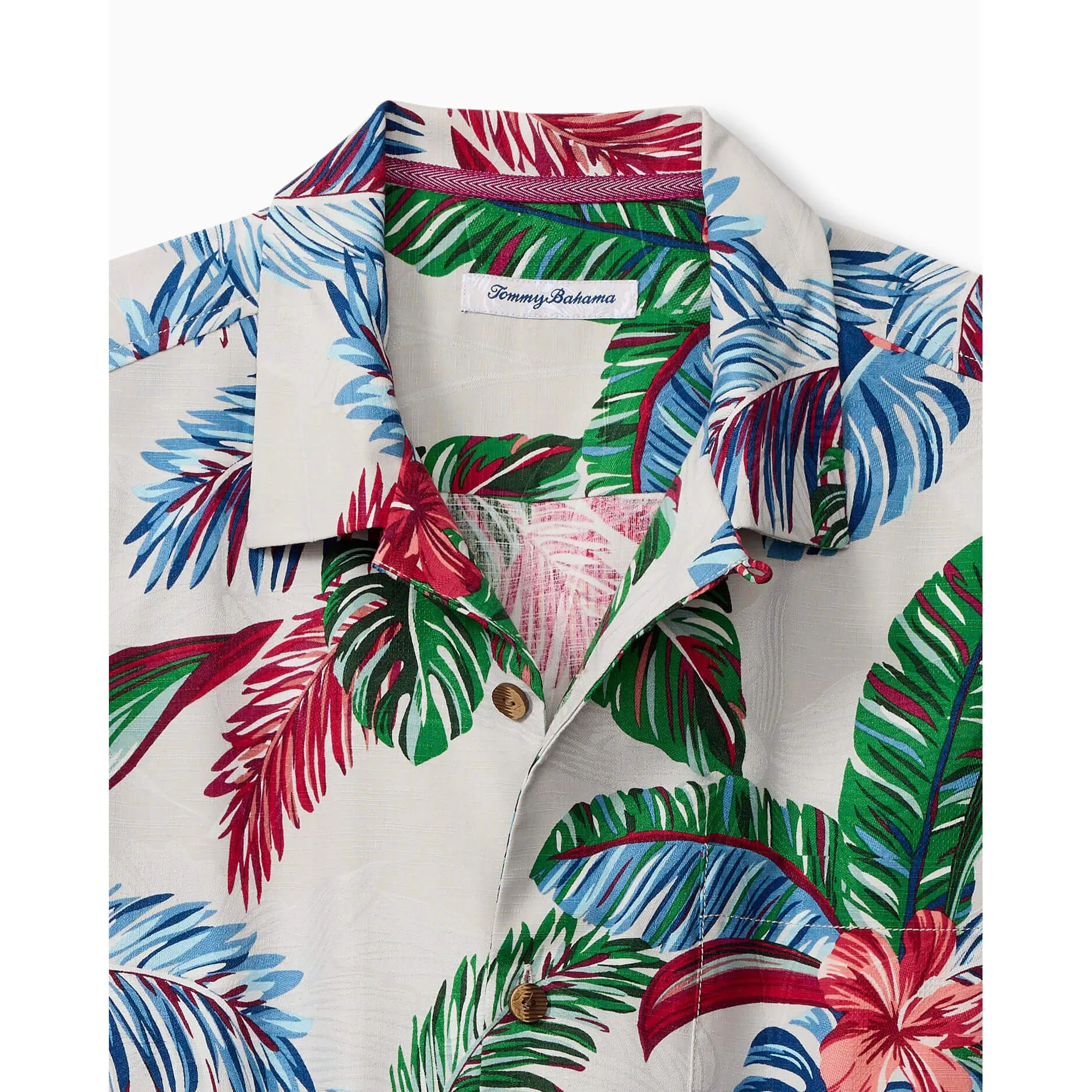 Tommy Bahama IslandZone Frond Fusion Camp Shirt - Breeze