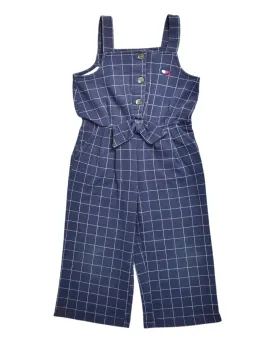 Tommy Hilfiger Checkered Jumpsuit 4T