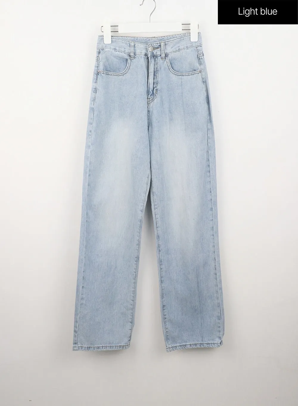 Wide Straight Leg Jeans OL304